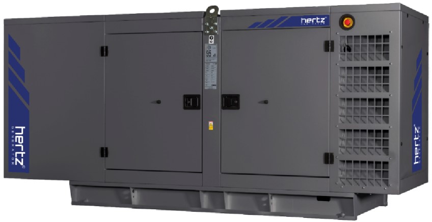 Дизельный генератор Hertz HG 131 DL в кожухе с АВР