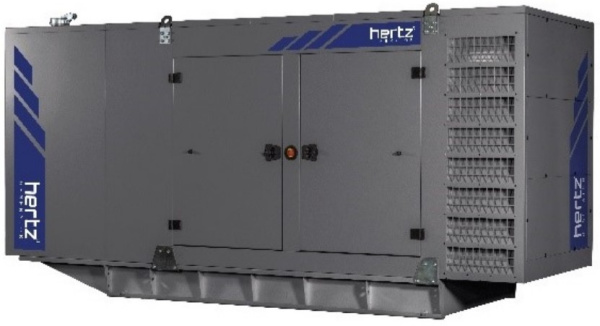 Дизельный генератор Hertz HG 674 PC в кожухе с АВР