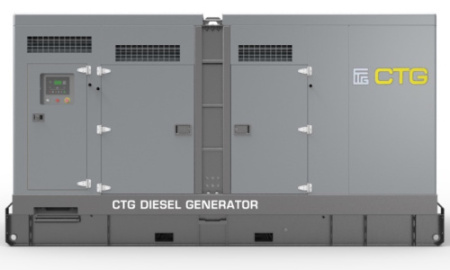Дизельный генератор CTG 110C в кожухе