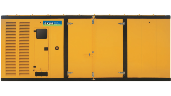 Дизельный генератор Aksa APD1100P в кожухе