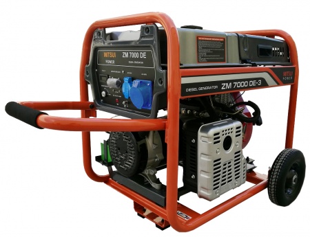 Дизельный генератор Mitsui Power ZM 7000 DE с АВР