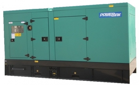 Дизельный генератор PowerLink GMS180PXS в кожухе с АВР